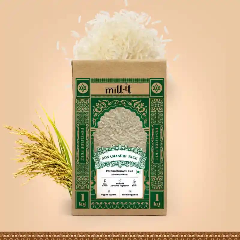 Rozana Sonamasuri Rice - 1 kg