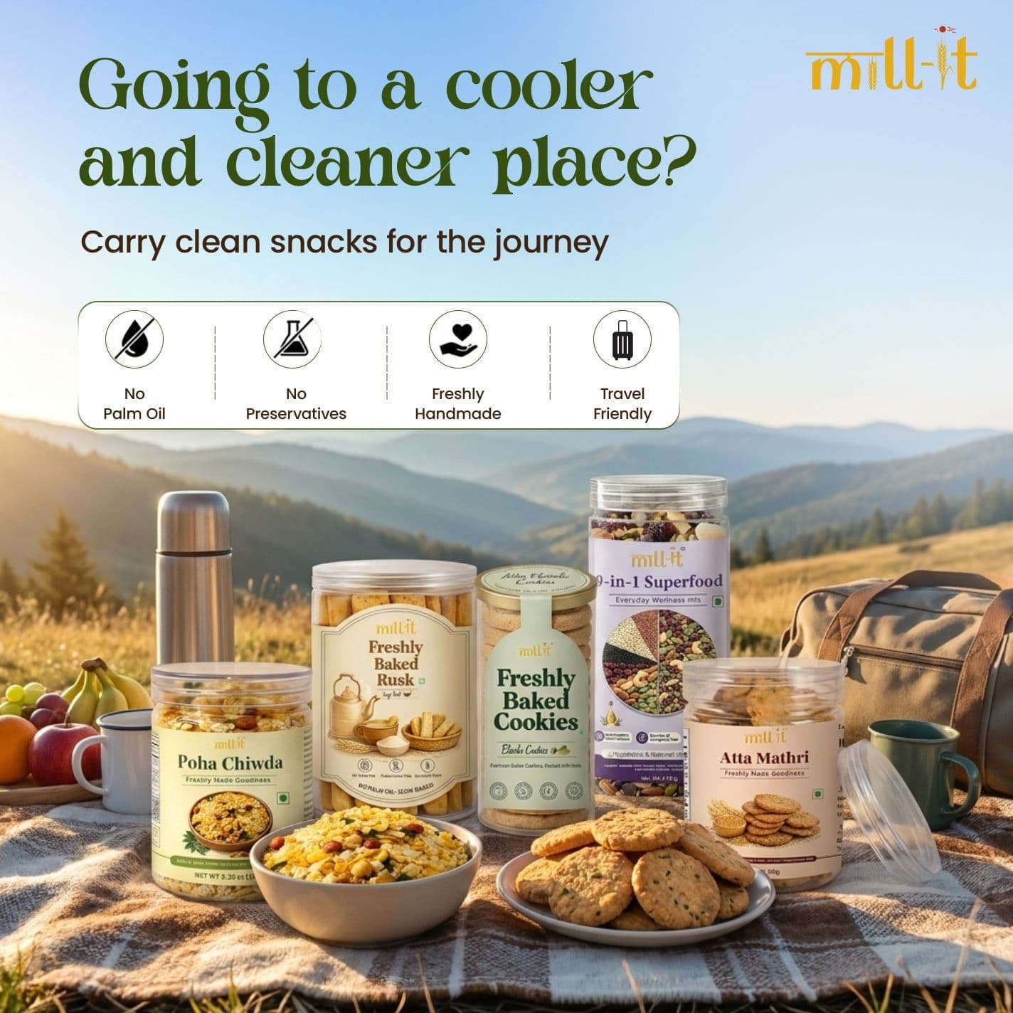 Going to a cooler and a cleaner place? 