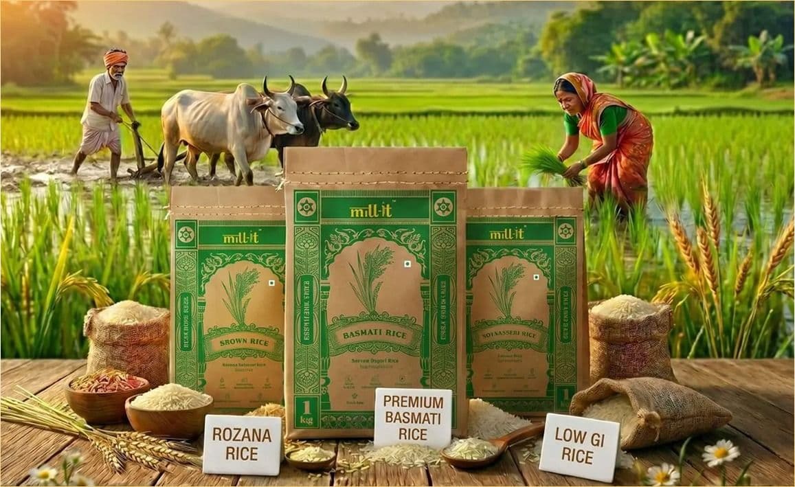 Now Get The Same Purity Promise in Rice by Mill-it